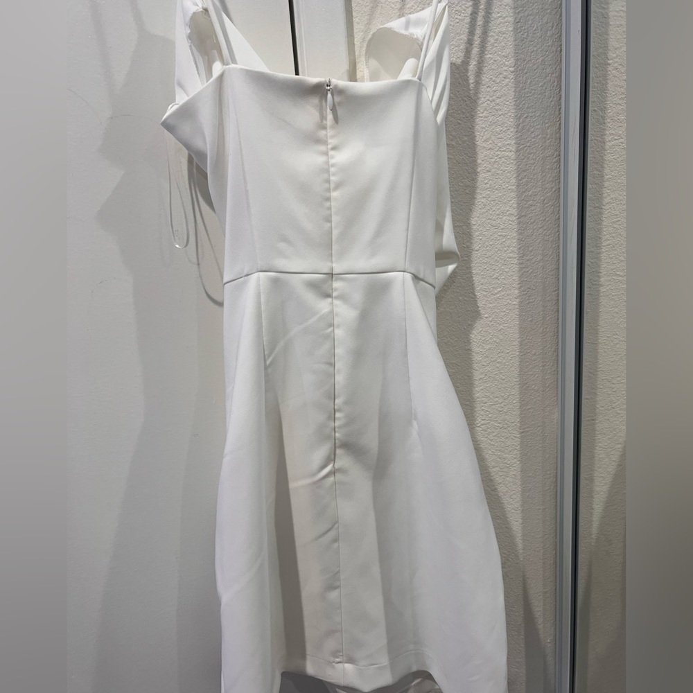 Zara white dress